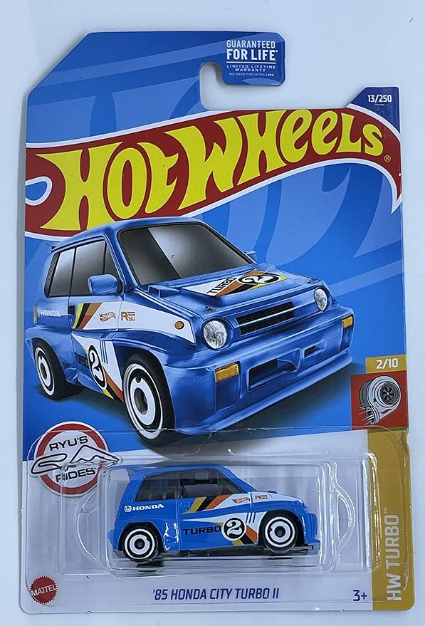hot wheels 2022 - '85 honda city turbo ii - 蓝色 - hw